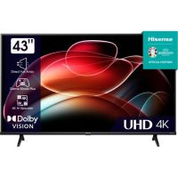 HISENSE televizor LED 43" 43A6K 4K Ultra HD Smart Crni