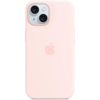 APPLE silikonska maskica  iPhone 15 Baby Pink