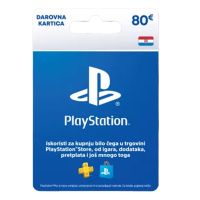 PLAYSTATION Network Hrvatska - 80 EUR