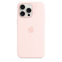 APPLE silikonska maskica za iPhone 15 Pro Max Baby Pink