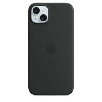 APPLE silikonska maskica iPhone 15 Plus Crna