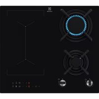 ELECTROLUX kombinovana ugradbena indukcijska ploča + plin KDI641723K Crna