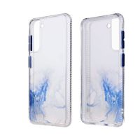 SAMSUNG silikonska maskica Marble Case za S21 Plava