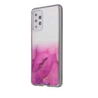 SAMSUNG silikonska maskica Marble Case za S20 FE Ljubičasta