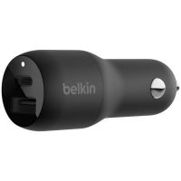 BELKIN autopunjač dual USB/USB-C 37W Crni