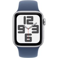 APPLE pametni sat Watch SE2 v3 44mm Bijeli w Denim Sport Band M/L