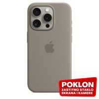 APPLE originalna silikonska maskica sa Magsafe iPhone 15 Pro Clay