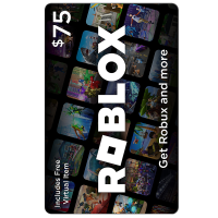 ROBLOX 75$ - 6000 Robux (USA)