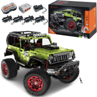 Jeep Wrangler 60x31,5x29cm 1:6(2545 dijelova) sa daljinskim