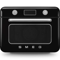 SMEG kombinirana parna pećnica COF01BLEU Crna