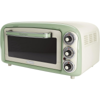 ARIETE mini rerna AR979GR VINTAGE; 18l: 1380W, Zelena