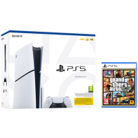 PlayStation 5 Slim D ch + GTA V PS5