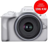 CANON fotoaparat R50 + objektiv RFS18-45 Bijeli