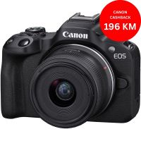 CANON fotoaparat R50 + objektiv RFS18-45 Crni