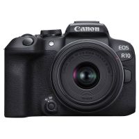 CANON fotoaparat  R10 + objektiv RF-S 1845 IS STM Crni