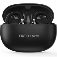 HIFUTURE bežične slušalice FlexClip Crni