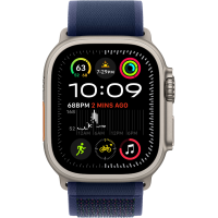 APPLE pametni sat Ultra2 v2 Cellular 49mm Natural Titanium Blue Trail Loop- M/L