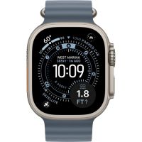 APPLE pametni sat Watch Ultra 3 GPS + Cellular 49mm Natural Titanium Case w Anchor Blue Ocean Band