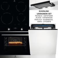 ELECTROLUX ugradbeni set EOF5F50BX+EHF6240IOK+EES848200L+LFP326FB