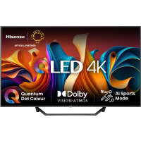HISENSE tv 65" 65A7NQ QLED 4K Ultra HD Smart TV VIDAA  OS