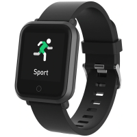 VOLKANO pametni sat Tech Serene Series Crni