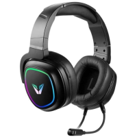 VOLKANOX gaming sLušalice Thunder Headset RGB Crni