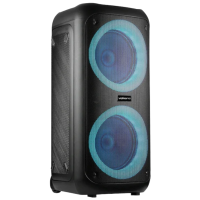 VOLKANO party zvučnik Summit Series Dual 8" Trolley Crni