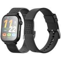 VOLKANO pametni sat Trinity Series w Metal Mesh Strap Crni