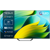 TESLA tv 75" Q75E655GUS 4K UHD QLED, Google TV