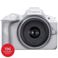 CANON fotoaparat R50 + objektiv RFS18-45 Bijeli