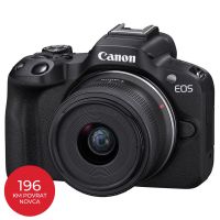 CANON fotoaparat R50 + objektiv RFS18-45 Crni