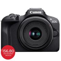 CANON fotoaparat R100 + RFS18-45 Crni