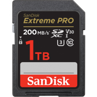 SanDisk SDXC 1TB Extreme ProDeluxe 200MB/s UHS-I