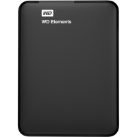 WESTERN DIGITAL eksterni HDD 1TB WD Elements Portable USB 3.0 Crni