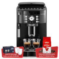 DELONGHI aparat za kafu Magnifica S ECAM21.117.B Crni + GRATIS DeLonghi šoljice za kafu DLSC311