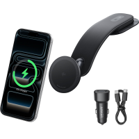 ANKER MagGo Magnetic Car Mount w Alloy Bracket Black