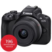 CANON fotoaparat R50 + objektiv RFS18-45 Crni