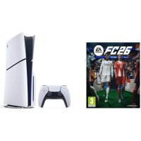 SONY konzola PS5 Slim E chassis + EA Sports FC26 VCH