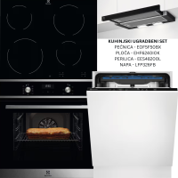 ELECTROLUX ugradbeni set LFP326F + EOF5F50BX +EES48200L + EHF6240IOK