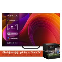 TESLA tv 55" 55E655BUS 4K Google TV
