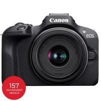 CANON fotoaparat R100 + RFS18-45 Crni