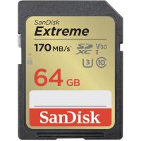 SanDisk SDXC Extreme 64GB 170 MB/s