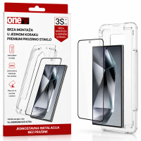 oneS zaštitno staklo sa aplikatorom za Samsung S25 Ultra Clear