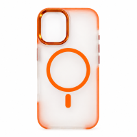 ONES silikonska maska iPhone 17 MagSafe Frosted Narandžasta
