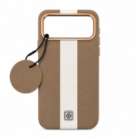 ONES maskica iPhone 17 Pro Stripe Taupe-Bijela