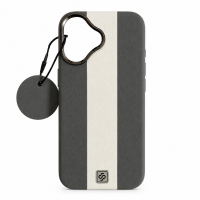 ONES maskica iPhone 16 Stripe Siva-Bijela