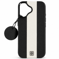 ONES maskica iPhone 16 Stripe Crna-Bijela