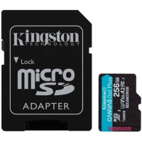 Kingston micro SD 256GB U3,V30 CanvasGoPlus 200mb/s