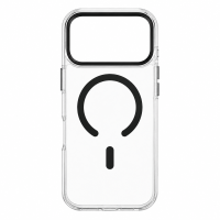 ONES maskica iPhone 17 Pro Max MagSafe Clear Crna