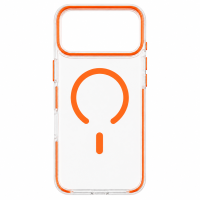 ONES maskica iPhone 17 Pro Max MagSafe Clear Narandžasta